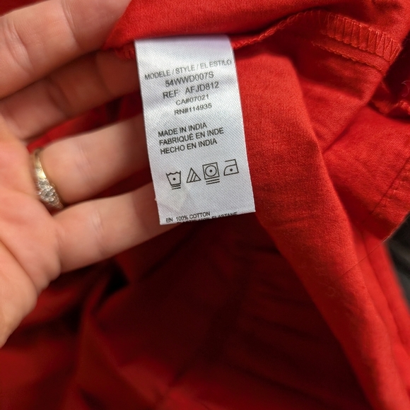 Chic Scarlet Mini Dress Retrod Medium - Picture 5 of 6